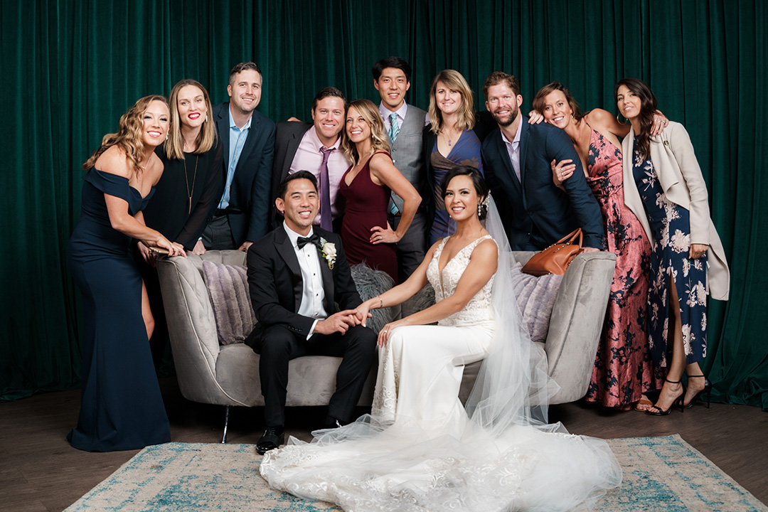 Wedding party celebration